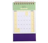 iplusmile Standing Desk Calendar with Coil Binding Full Year Daily Table Planner for Scheduling Task Tracking Compact Desktop Calendar for Office and Home Use