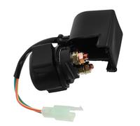 iplusmile Starter Relay Solenoid, 12v 50cc 125cc 150cc Black Plastic Stainless Steel, for Atv Scooter, Easy Installation, Efficient Starting Function