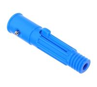 iplusmile Telescopic Mop Handle Extension Pole Adapter with Plastic Tip and Spring Clip, Mop Handle Accessory Compatible for Home and Commercial Cleaning Use