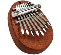 iplusmile Thumb Piano Lightweight with Hanging Rope 8 Keys Compact Design Mini Finger Piano Kalimba Wooden Toy Musical Instrument for Beginners and Boys and Girls Stage Performance
