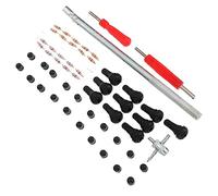 iplusmile Tire Stem Remover and Installer Tool Kit for Car Motorcycle ATV and Truck Tubeless Tire Repair Snap in Valve Puller with Smooth Finish for Efficient Valve Stem Replacement