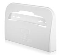 iplusmile Toilet Seat Cover Dispenser Large Capacity with Wall Mounted, and Multi-purpose Design and White Modern Minimalist Toilet Seat Cover Rack for Home Supply Bathroom