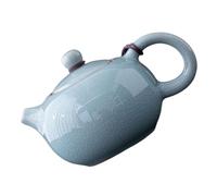 iplusmile Traditional Chinese Style Ceramic Teapot Porcelain Tea Kettle with Smooth Rounded Edges Portable for Office Home Outdoor Use Tea Lovers
