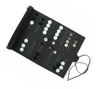 iplusmile Travel Backgammon Set Foldable Board Game Educational Table Chess Strategic Play and Adults Portable Travel Games