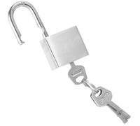 iplusmile Travel Padlock Small Stainless Steel with Keys 30Mm Sturdy Beam Waterproof for Suitcase and Locker