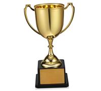 iplusmile Trophy Cup for Personal Achievements Gold Foil Award for Sports Competitions Parties Base Catching Decorative Trophy