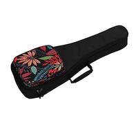 iplusmile Ukulele Carrying Bag with Thick Padding Durable Nylon Sponge Material Double Shoulder Straps for Comfortable Transport Large Front Pocket for Accessories Protective Soft Case for
