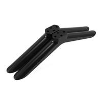iplusmile Universal TV Stand Legs 2Pcs TV Riser Holder Black Plastic with Screws Replacement for Most 32-65 Inch Flat Screen TVs, Sl esign for Living Room and Bedroom Use