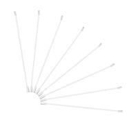 iplusmile Vertical Blinds Replacement Rods Lightweight and Easy to Install with Hooks 8pcs White Plastic Blind Wand Handles for Creative and Practical Design Window Curtains for Home Use