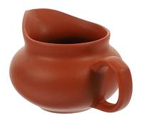 iplusmile Vintage Ceramic Milk Jug Dispenser with Pointed Beak for Sauce and Juice Lightweight Household Kettle for Coffee Salad BBQ Buffet Party Use in Home and Restaurant