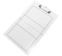 iplusmile Volleyball Coaching Board Plastic Clipboard Erasable Coaches Strategy Board Portable Training Equipment for Volleyball Match