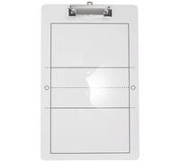 iplusmile Volleyball Coaching Clipboard Pvc Portable Training Board