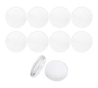 iplusmile VR Headset Replacement Biconvex Lenses 37mm (10-Pack) - Clear Acrylic Anti-Distortion & Light-Blocking Optics for DIY Cardboard VR, Gaming & 3D Movies for Enthusiasts, DIY Builders