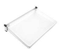 iplusmile Wall-Mounted A4 File Display Rack 5-Page Document Organizer with Easy-Load Pockets, White Office Wall Reference System for Public Spaces and Workspace Filing