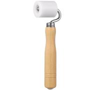 iplusmile Wallpaper Seam Roller with Wooden Handle - Handheld Pressure Roller for Smoothing Seams on Non-Woven Fabric Foil and Thickened Wallpapers - DIY Home Decoration Tool