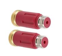 iplusmile Water Heater Repair Leakage Protection 2pcs with Copper and Plastic Material, Easy Installation for Electric and Solar Water Heaters in Bathroom and Kitchen