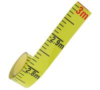 iplusmile Water Level Gauge Measuring Tape 5Cm X 300Cm Adhesive Sticker for Electrical Engineering and Pool Water Level Measurement