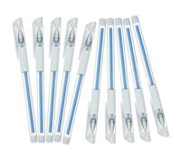 iplusmile Waterproof Portable Marking Pens Not Easy to Break 10pcs Easy to Grip Plastic Pens for Eyebrow Positioning for Beauty Markings and Surgery Use