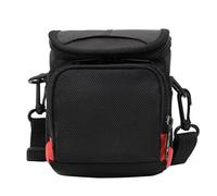 iplusmile Waterproof Sturdy Polyester and Aluminium Alloy Material Black Digital Camera Bag with Single Shoulder Strap Compact Photography Pouch Suitable for Travel and Everyday Use