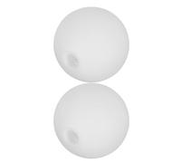 iplusmile White Acrylic Round Globe Lamp Shade 2Pcs 100Mm Diameter Replacement for Ceiling Lights and Table Lamps Designed for Bedroom and Living Room Use