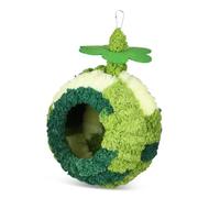 iplusmile Winter Bird Nest House for Breeding Parrots Medium Plush Hammock with Thermal Insulation Versatile Hanging Fixed Installation for Parakeets and Similar Birds