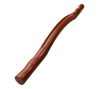 iplusmile Wooden Guasha Massage Stick Carbonized No.4 Handheld Body Massage Tool for Deep Tissue Muscle Relief and Neck Acupressure Therapy, Chinese Traditional Wellness Rod for Full Body