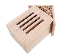 iplusmile Wooden Insect Hotel for Outdoor Garden Decorative Bug House for Ladybugs Bees Butterflies Beetles Educational Shelter for Nature Observations Natural Design
