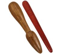 iplusmile Wooden Massage Sticks Massage Tools 2pcs for Foot Reflexology and Body Relaxation, Lightweight and Easy to Carry for Travel and Outdoor Use