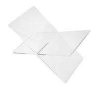 iplusmile X Shaped Foldable Book Holder Stand Acrylic Book Display Stand for Library Dormitory Study Desk, Music Score and Atlas Rack