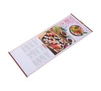 iplusmile Year the Goat Chinese Wall Calendar Scroll with Lunar Phases, Paper Material Featuring Vibrant Design and Fade Resistant, for Chinese New Year or Spring Festival Decoration