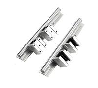 IPNDKBFL Professional 1200mm-1800mm 2 Sets Linear Rail SBR20 Linear Guide20mm Linear Rails 4Pcs SBR20UU Ball Bearing Block CNC Router(1200mm)