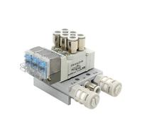 IPNDKBFL SMC Type SY3120 Solenoid Valve Combination Single electronically Controlled Cylinder Control Valve SY3120-5LZD-M5 SY3120-6LZD-M5(Sy3120-3lzd-m5 4mm,2 Stations)