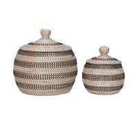Ipoh Natural Seagrass Basket - Set of 2