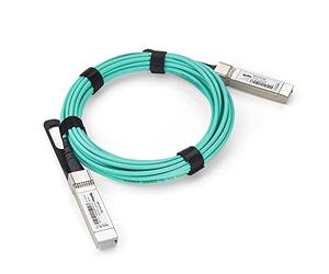 ipolex 10G SFP+ AOC Cable - 10GBASE Active Optical Cable, OM3 MMF Direct-Attach Fiber Cable with SFP+ connectors, for Cisco SFP-10G-AOC20M, Ubiquiti UniFi, Mikrotik, D-Link, Supermicro etc. 15m(49ft)