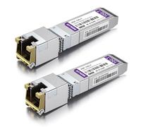 ipolex 10G SFP+ RJ45 Mini-Gbic Module, CAT.6a/CAT7 RJ45 Connector, 10GBase-T SFP+ Transceiver Compatible for Cisco SFP-10G-T-S, Ubiquiti UniFi UF-RJ45-10G, Mikrotik, Fortinet, 30M, 2Pacs