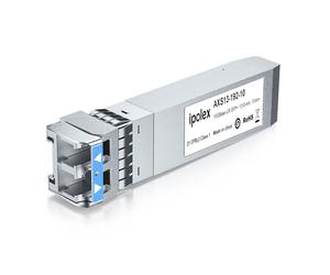 ipolex 10G SFP+ Singlemode LC Transceiver, 10GBase-LR Mini GBIC Module Compatible with Cisco SFP-10G-LR, Ubiquiti UF-SM-10G, Meraki MA-SFP-10GB-LR, Mikrotik, Netgear etc. (SMF, 1310-nm, 10 km) 4-Pack
