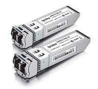 ipolex 10G SFP+ Transceiver, 10GBase-LR 1310nm 10km Singlemode LC Mini-Gbic Module Compatible with Aruba HP J9150A/ J9150D. 2-pack