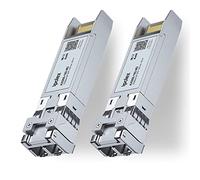 ipolex 10G SFP+ Transceiver, 10GBase-SR 850nm 300m Multimode LC Mini-Gbic Module Compatible with Aruba HP J9150A/ J9150D. 2-pack