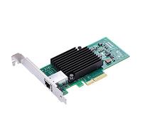 ipolex 10Gb Network Card, 1x RJ45 Port, 10GbE NIC Compare to Intel X550-T1, Support Windows Server/Windows/Linux/VMware (Not Support Mac OS, Bypass Mode)