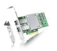 ipolex 10Gb Network Card, 2x SFP+ Port, 10GbE NIC Compare to the Broadcom BCM57810S, Support Windows Server/Windows/Linux/VMware (Not Support Mac OS, Bypass Mode)