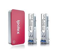 ipolex 1G SFP Singlemode LC Transceiver, 1000Base-LX Mini GBIC Module Compatible with Cisco GLC-LH-SMD, Ubiquiti UF-SM-1G, Meraki, TP-Link TL-SM311LS and More (SMF, 1310nm, up to 20 km) 2-Pack.