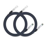 ipolex 2PCS 10Gb SFP+ DAC Cable, 3m/9.84ft Direct Attach Copper Passive Twinax Cable, Compatible for Cisco SFP-H10GB-CU3M, Ubiquiti UniFi UC-DAC-SFP+, Meraki, Mikrotik and Other Open Switches
