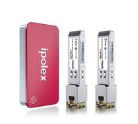 ipolex 2PCS 1Gb/s SFP to RJ45 Copper Mini GBIC Transceiver(CAT.5e, 100m) | 1000Base-T SFP Module, Compatible for Cisco GLC-T/SFP-GE-T, Meraki, Ubiquiti UniFi UF-RJ45-1G, Netgear, Mikrotik etc.