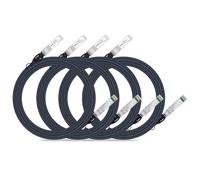 ipolex 4 PCS 10Gb SFP+ Cable, 10GBASE-CU Direct Attach Copper(DAC) Passive Twinax Cable Compatible for Cisco, Ubiquiti UniFi UC-DAC-SFP+, Meraki, Mikrotik and Other Open Switches. 3m/9.84ft.