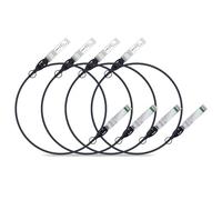 ipolex 4PCS 10Gb SFP+ DAC Cable, 1.5m/4.92ft Direct Attach Copper Passive Twinax Cable, Compatible for Cisco SFP-H10GB-CU1.5M, Ubiquiti UniFi UC-DAC-SFP+, Meraki, Mikrotik and Other Open Switches
