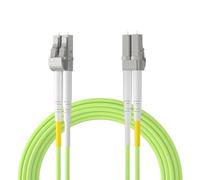 Ipolex LC to LC Fiber Patch Cable, 50m, OM5, MMF, 40/100Gb, Compatible with Router, Switch, Server, SFP/SFP+ Transceiver
