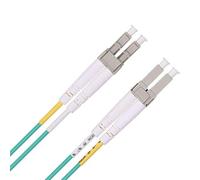ipolex LC to LC Fiber Patch Cable Multimode, 10Gb OM3 Fiber Optic Cable, Duplex 50/125μm Fiber Optic Internet Cable, LSZH Fiber Optic Jumper for MMF SFP/SFP+ Transceiver, 3-m, 4-Pack.