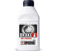 IPONE - Motorcycle Brake and Clutch Fluid - Brake Dot 4-100% Synthetic - Dry Boiling Point 260°C - 500ml