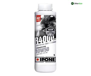 IPONE R4000RS 10W50 4T Motorcycle Engine Oil 1 Litre Semi-Synthetic 4 Stroke