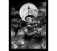 iPosters Nightmare Before Christmas Oogie Boogie Trouble Framed Print - Overall Size: 36 x 46 cm (14 x 18 inches) Print Size: 30 x 40 cm